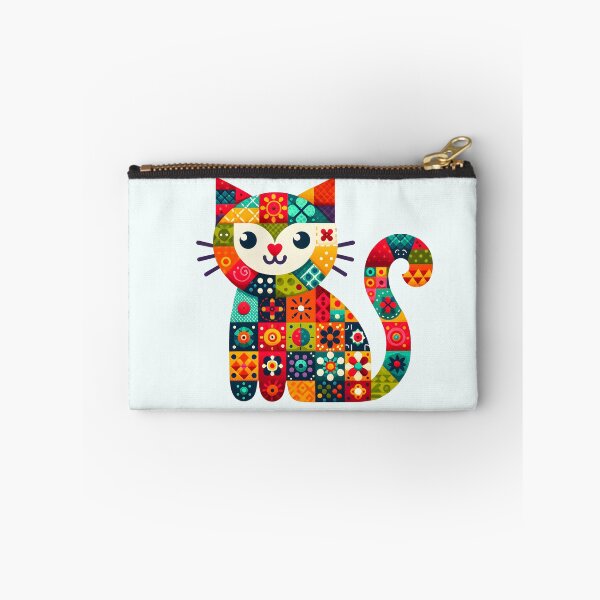 Item preview, Cute Patchwork Cat designed and sold by TirConnaill.