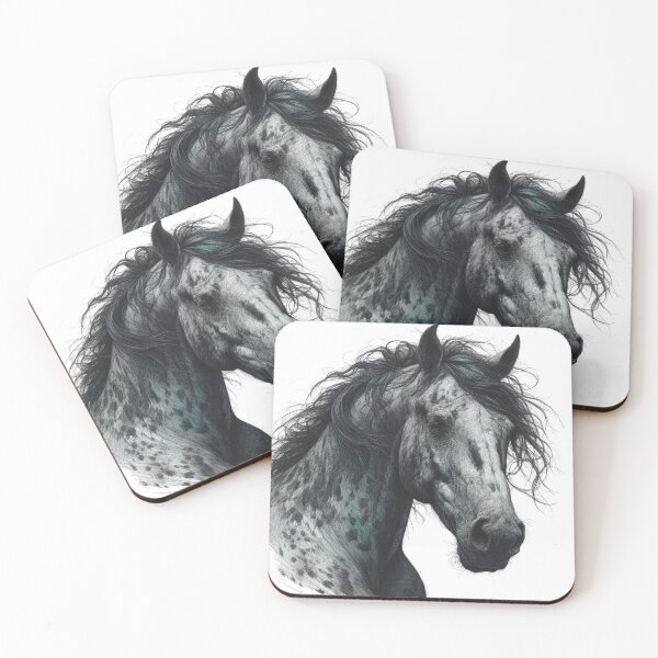 Item preview, horse nature wild sketching nature art beautiful animals designed and sold by MaciejPetelski.