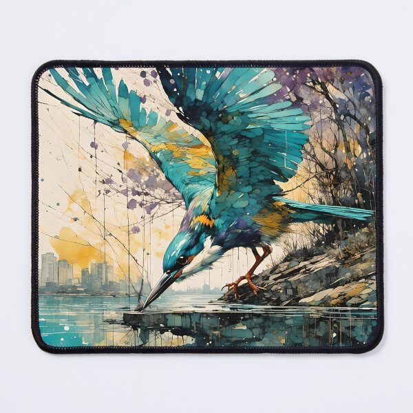 Item preview, Kingfisher diving  designed and sold by JosieandRose.