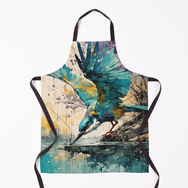 Item preview, Kingfisher diving designed and sold by JosieandRose.