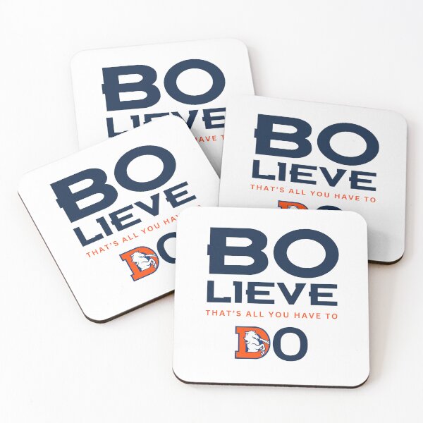 Item preview, Denver Football Bo-lieve Broncos Team Apparel designed and sold by PitterPatterns.