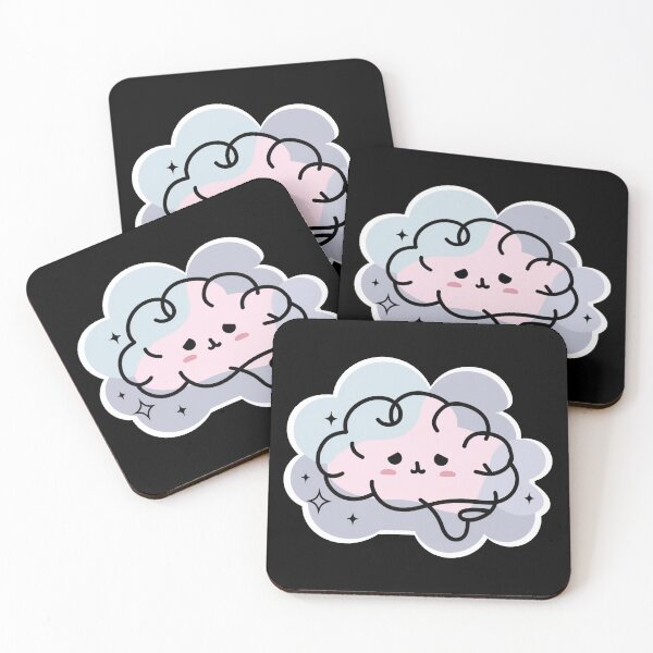Item preview, Brain Fog, Cute Brain  designed and sold by These_Prints.