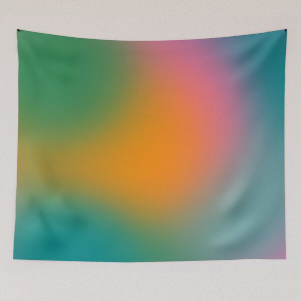 Item preview, Multicolor Grain Shaded Tones Colorful Gradient Mist Rainbow designed and sold by EvergreenMotifs.