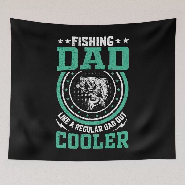 Item preview, Cool Fishing Dad - Like a Regular Dad, But Cooler designed and sold by BlissfulPrintz.