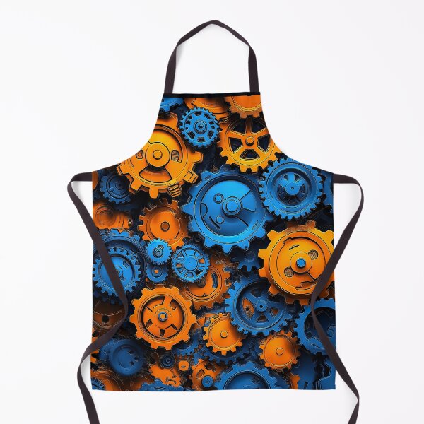 Item preview, Where Innovation Meets Motion: Gears of Progress - Blue Orange Gears designed and sold by ljgift.