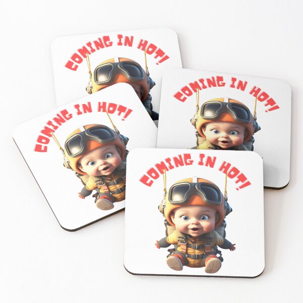 Item preview, Coming In Hot! Baby Daredevil  designed and sold by Shoot-The-Moon.