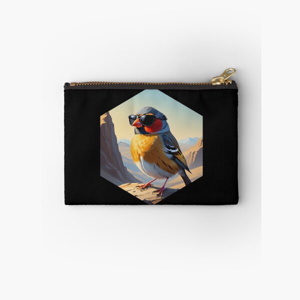 Item preview, Finch with Sunglasses designed and sold by AbsoluteA.