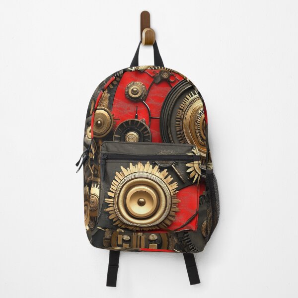 Artikelvorschau, Präzision in Bewegung: Die Kunst der mechanischen Harmonie - Black Red Gears entworfen und verkauft von ljgift.