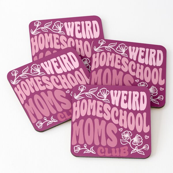 Item preview, Weird Homeschool Moms Club Pink designed and sold by literartyghost.
