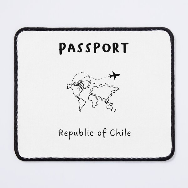 Item preview, Republic of Chile | Passport Design | Travel or Global Exploration | Minimalist Design designed and sold by RM-Journey.