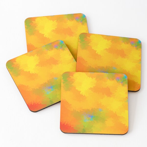 Item preview, Digital Floral Abstract Gold,Green and Blue X101 designed and sold by RichFrancoCars.