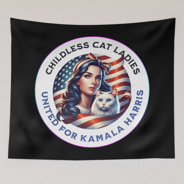 Item preview, Childless Cat Lady stunning girls designed and sold by runtemena.