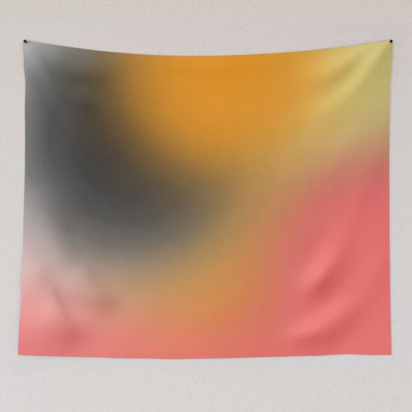 Item preview, Multicolor Grain Shaded Tones Gradient Mist Peach Sunset designed and sold by EvergreenMotifs.