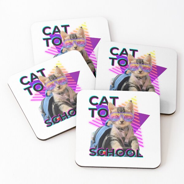 Item preview, Cat to School Funny Cat Back To School Apparel designed and sold by PitterPatterns.