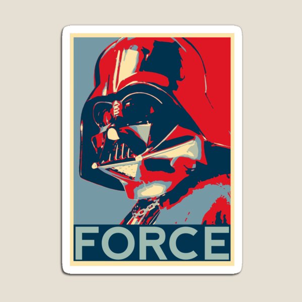 Vista previa del artículo con la obra «Póster estilo HOPE de Darth Vader», diseñado y vendido por SkyGD.