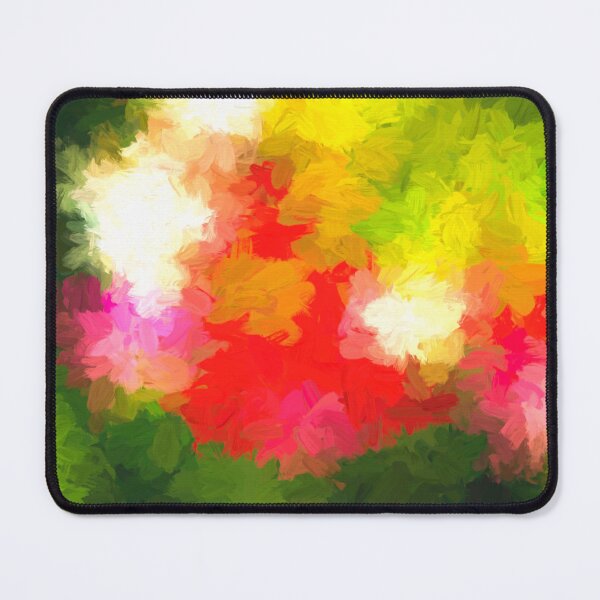 Item preview, Digital Floral Abstract Gold,Green and Red X103 designed and sold by RichFrancoCars.