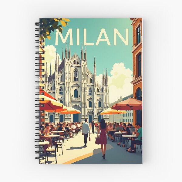 Artikelvorschau, „Milan Moments“ fangen die Lebendigkeit Mailands ein entworfen und verkauft von DIUMERI.