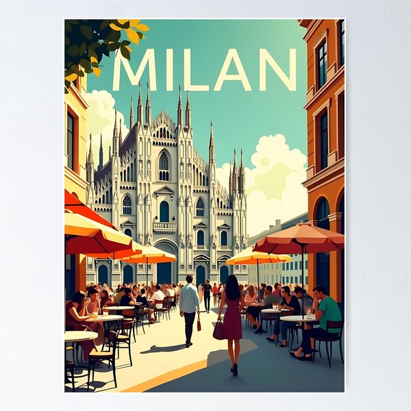 Item preview,  “Milan Moments” Capture the Vibrancy of Milan designed and sold by DIUMERI.