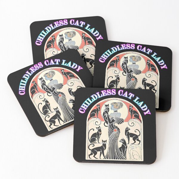 Item preview, Childless Cat Lady Madam President Retro neon lights designed and sold by runtemena.