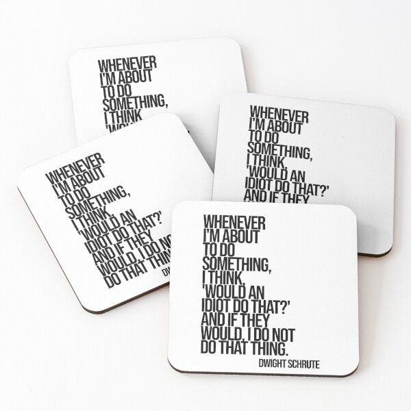 Item preview, Dwight SchruteThe Office Funny Quote designed and sold by Enea Kelo.
