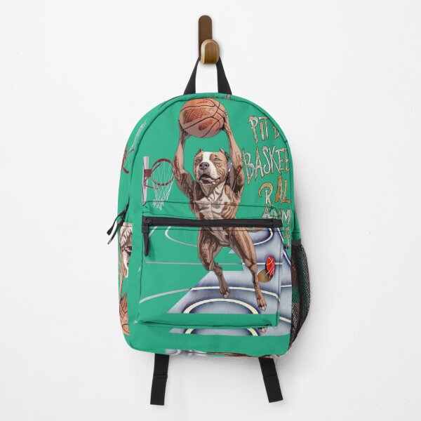 Item preview, Pit bull dog playing the basketball game, pit bull race playing basketball, pit bull and basket, basket,  designed and sold by Tzemo101.