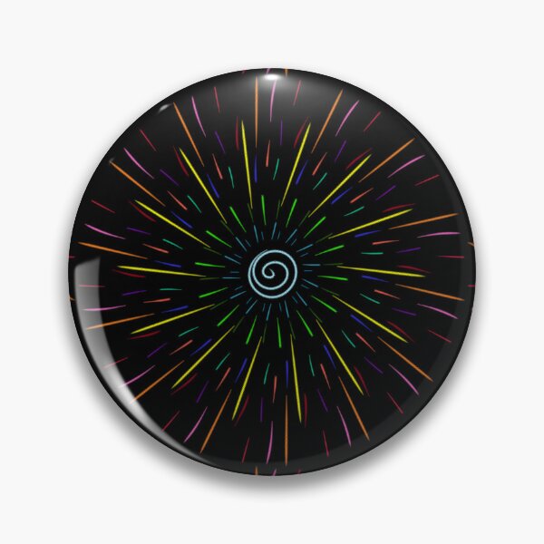 Item preview, Abstract geometric rainbow explosion  designed and sold by Stefrait-7.