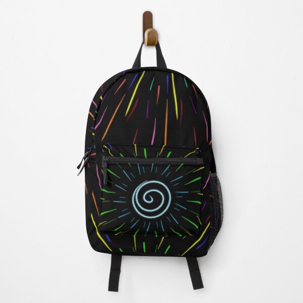Item preview, Abstract geometric rainbow explosion  designed and sold by Stefrait-7.