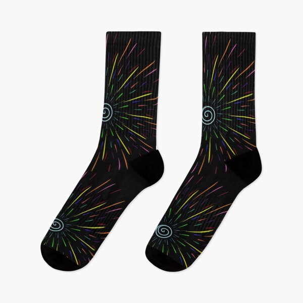 Item preview, Abstract geometric rainbow explosion  designed and sold by Stefrait-7.