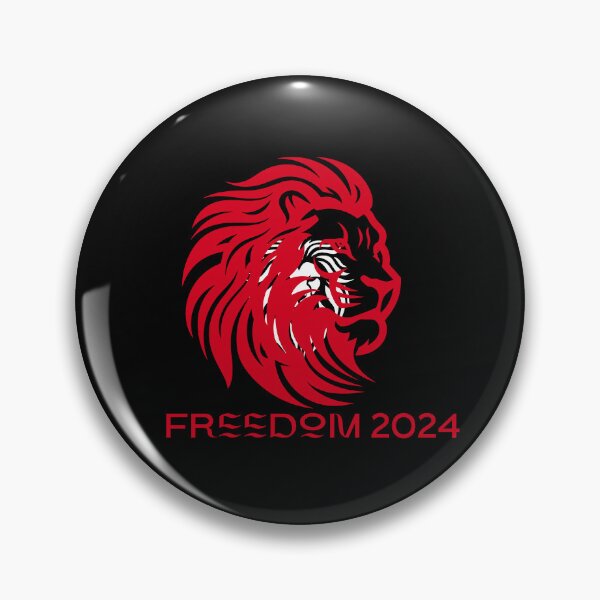 Item preview, Freedom 2024 - Lion designed and sold by Sonshine-Tees.