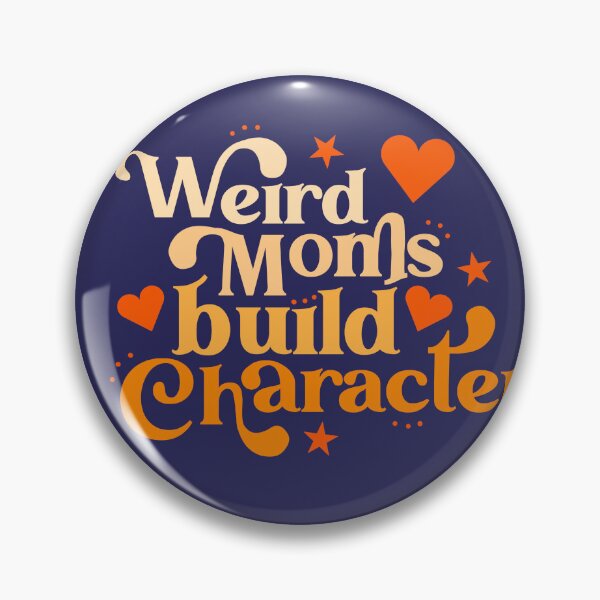 Item preview, Weird Moms Build Character yellow designed and sold by literartyghost.