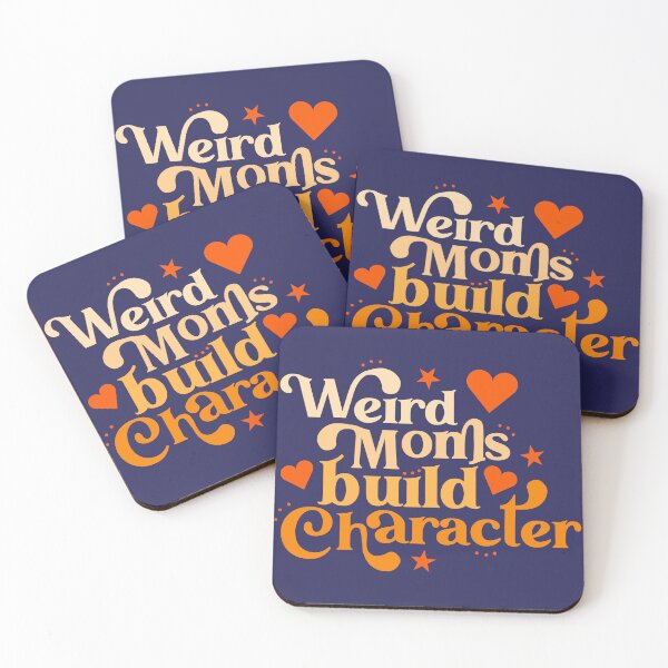 Item preview, Weird Moms Build Character yellow designed and sold by literartyghost.