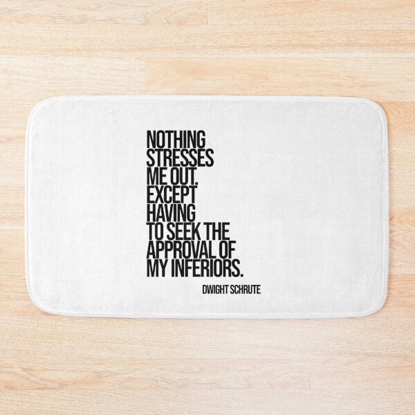 Item preview, Dwight SchruteThe Office Funny Quote designed and sold by Enea Kelo.