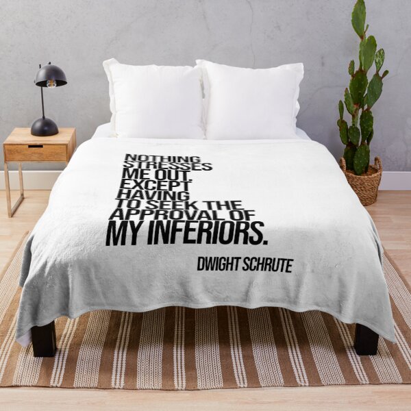 Item preview, Dwight SchruteThe Office Funny Quote designed and sold by Enea Kelo.