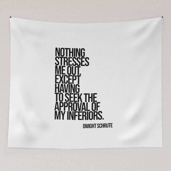 Item preview, Dwight SchruteThe Office Funny Quote designed and sold by Enea Kelo.