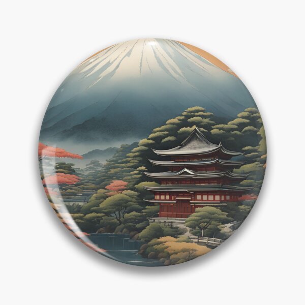 Item preview, Serenity of Mount Fuji at Dusk designed and sold by Iraf21.
