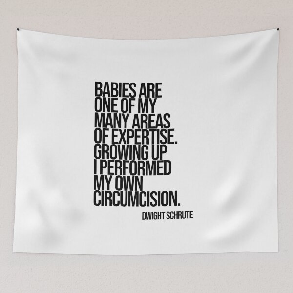 Item preview, Dwight SchruteThe Office Funny Quote designed and sold by Enea Kelo.
