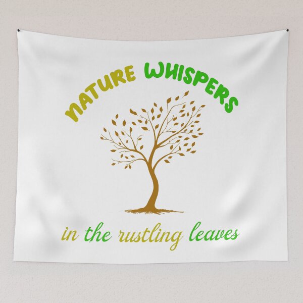 Item preview, Nature Whispers In The Rustling Leaves designed and sold by ThreeftlyPicks.