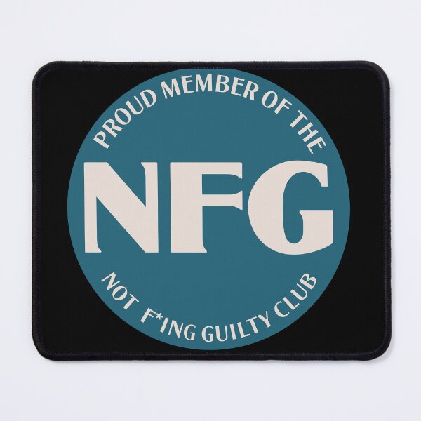 Item preview, NFG Club - Not Guilty Pride (Blue) designed and sold by SilcrowDesign.
