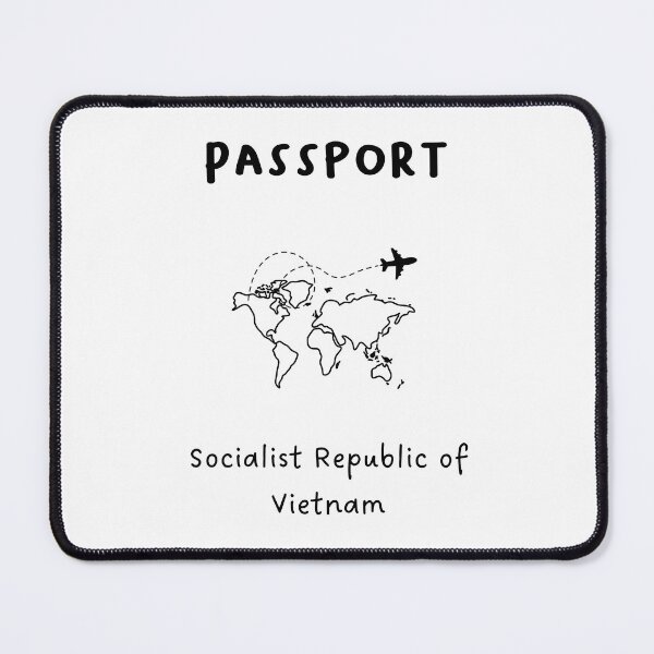 Item preview, Socialist Republic of Vietnam | Passport Design | Travel or Global Exploration | Minimalist Design designed and sold by RM-Journey.