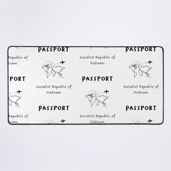 Item preview, Socialist Republic of Vietnam | Passport Design | Travel or Global Exploration | Minimalist Design designed and sold by RM-Journey.