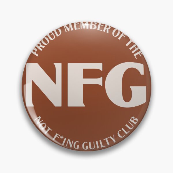Item preview, NFG Club - Not Guilty Pride (Chocolate) designed and sold by SilcrowDesign.