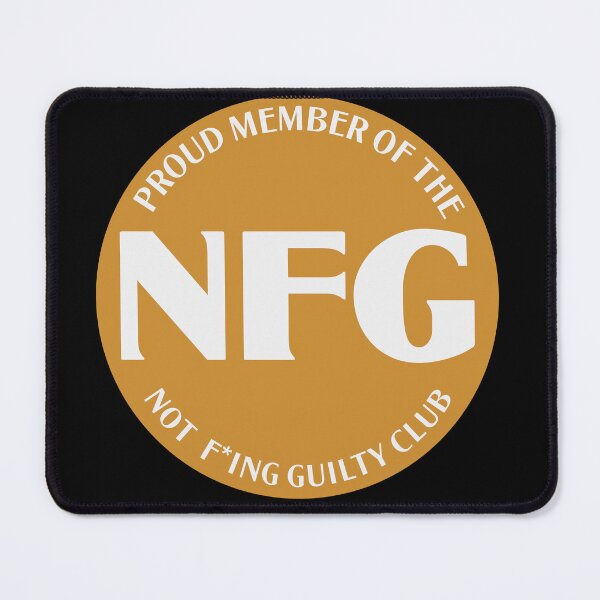 Item preview, NFG Club - Not Guilty Pride (Yellow) designed and sold by SilcrowDesign.
