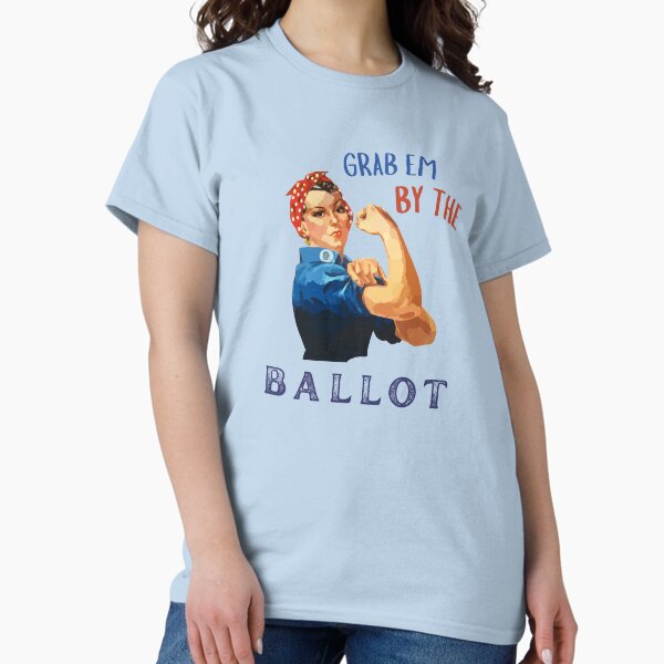 Artikel-Vorschau von Schnapp sie dir per Stimmzettel - Rosie Riveter Vote, designt und verkauft von abeautifulife.