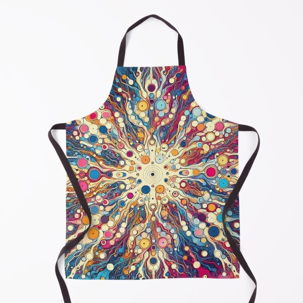 Item preview, Colorful Neurons: Vibrant Neurons – A Dance of Colors designed and sold by Tw1nsAIArt.