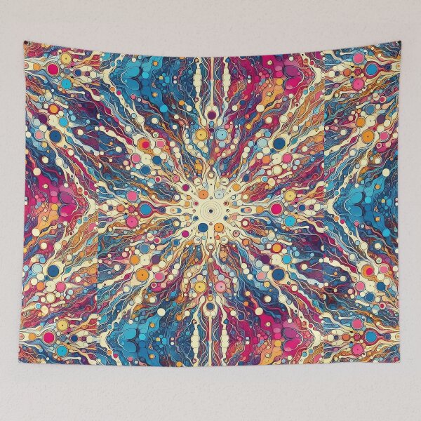 Item preview, Colorful Neurons: Vibrant Neurons – A Dance of Colors designed and sold by Tw1nsAIArt.