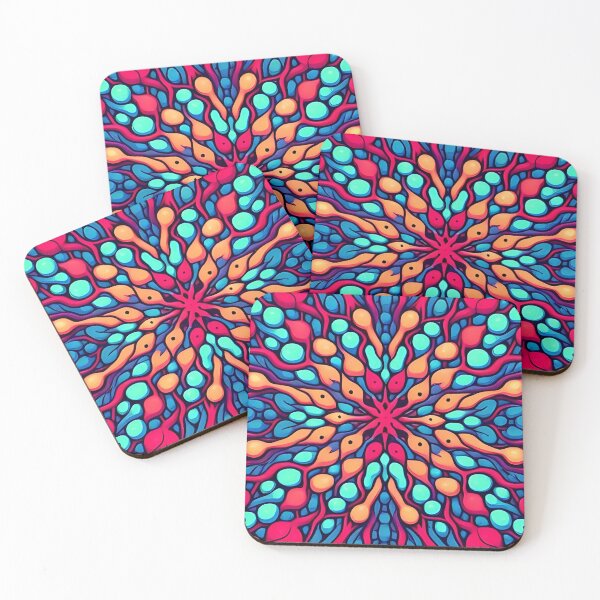 Item preview, Colorful Neurons: Vibrant Neurons – A Dance of Colors designed and sold by Tw1nsAIArt.