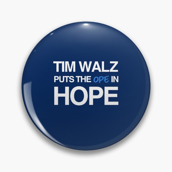 Artikelvorschau, Tim Walz bringt das OPE in HOPE entworfen und verkauft von partyfarty.
