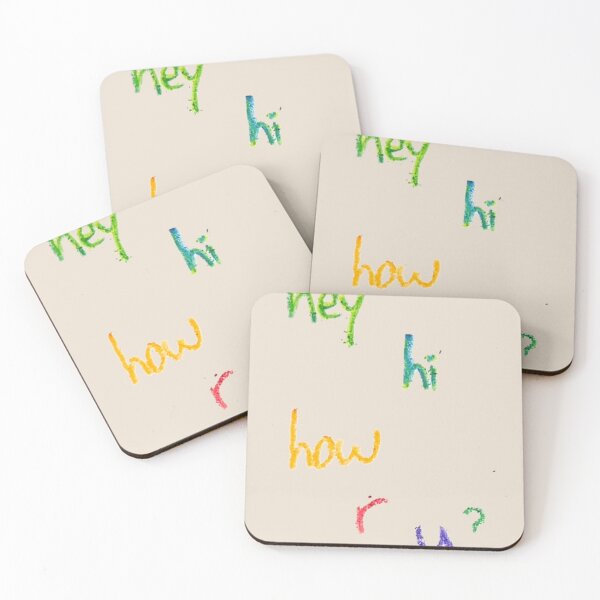 Item preview, hey hi how r u? designed and sold by MiaStegner.