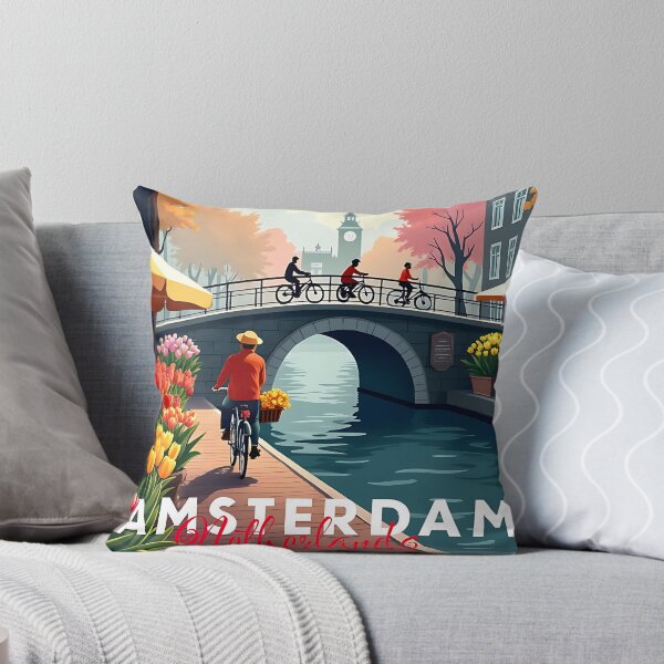 Item preview, Autumnal Ride Through Amsterdam designed and sold by DIUMERI.