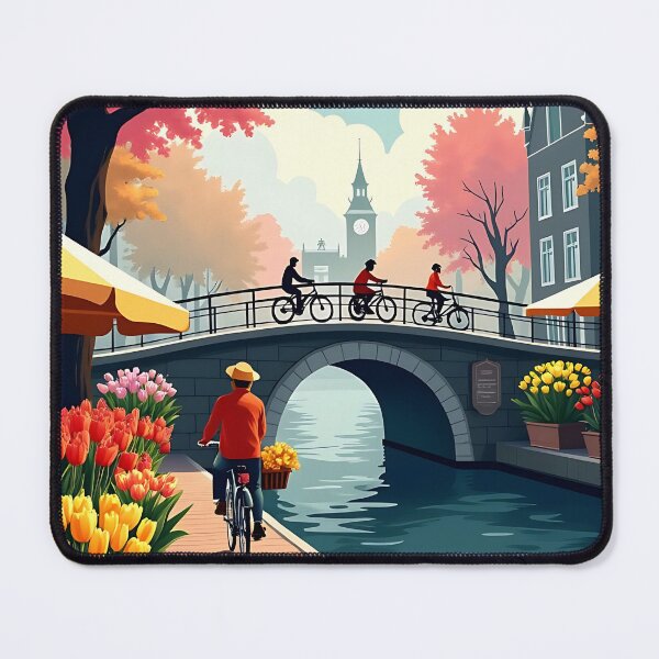 Item preview, Autumnal Ride Through Amsterdam designed and sold by DIUMERI.